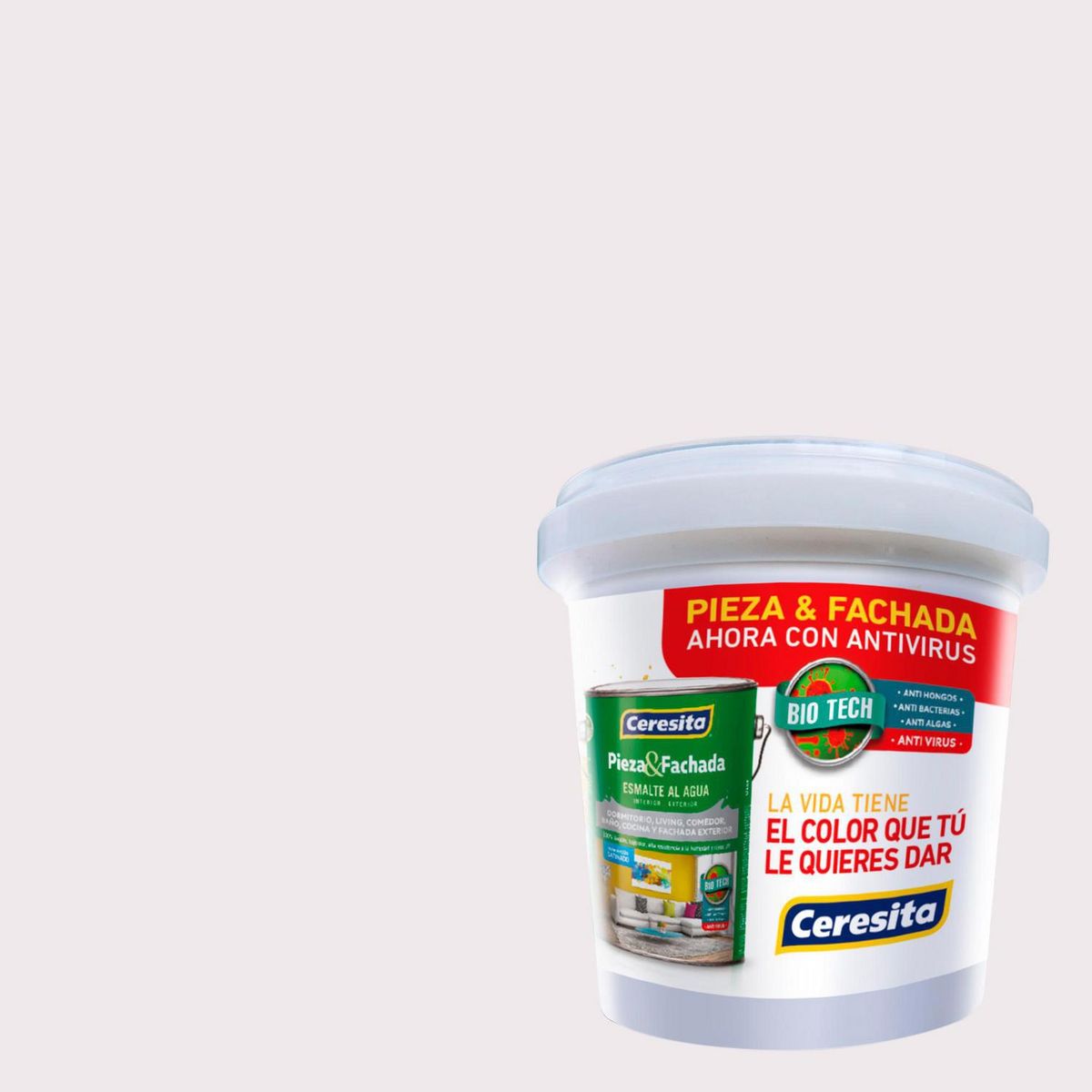 CERESITA - Muestra Color 0.1 l Satinado Púrpura Plum Light