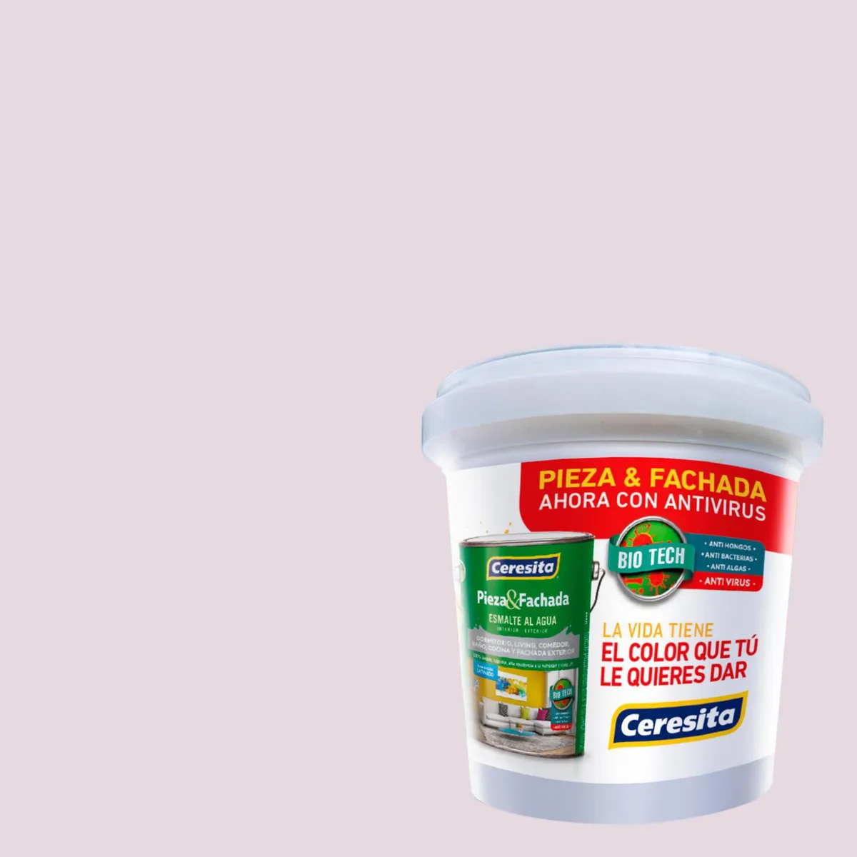 CERESITA - Muestra Color 0.1 l Satinado Púrpura Dusted Violet