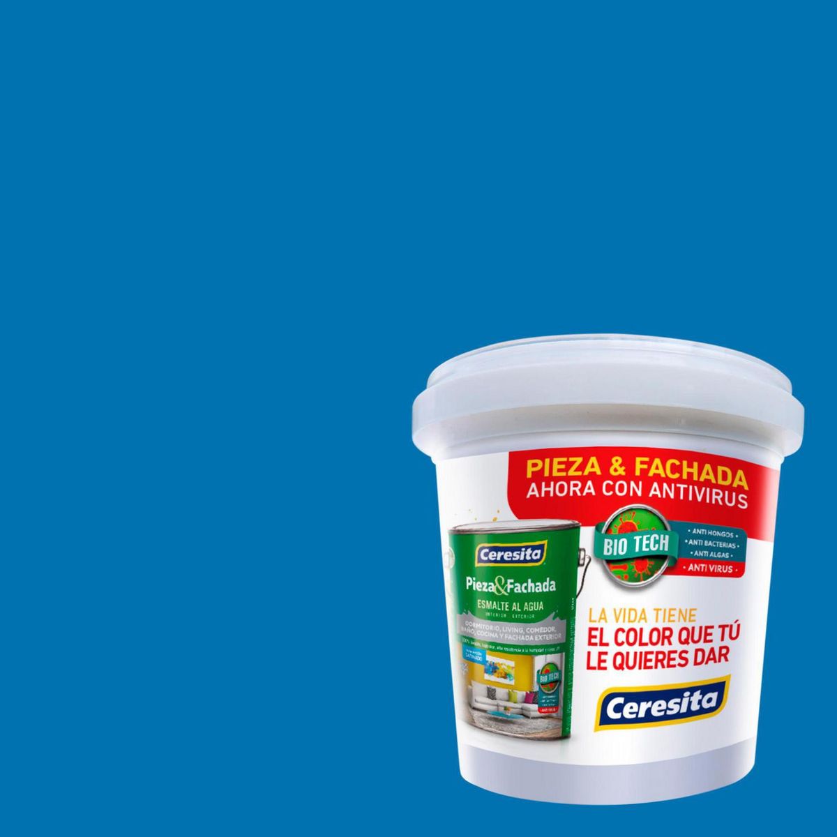 CERESITA - Muestra Color 0.1 l Satinado Azul Stars Forever