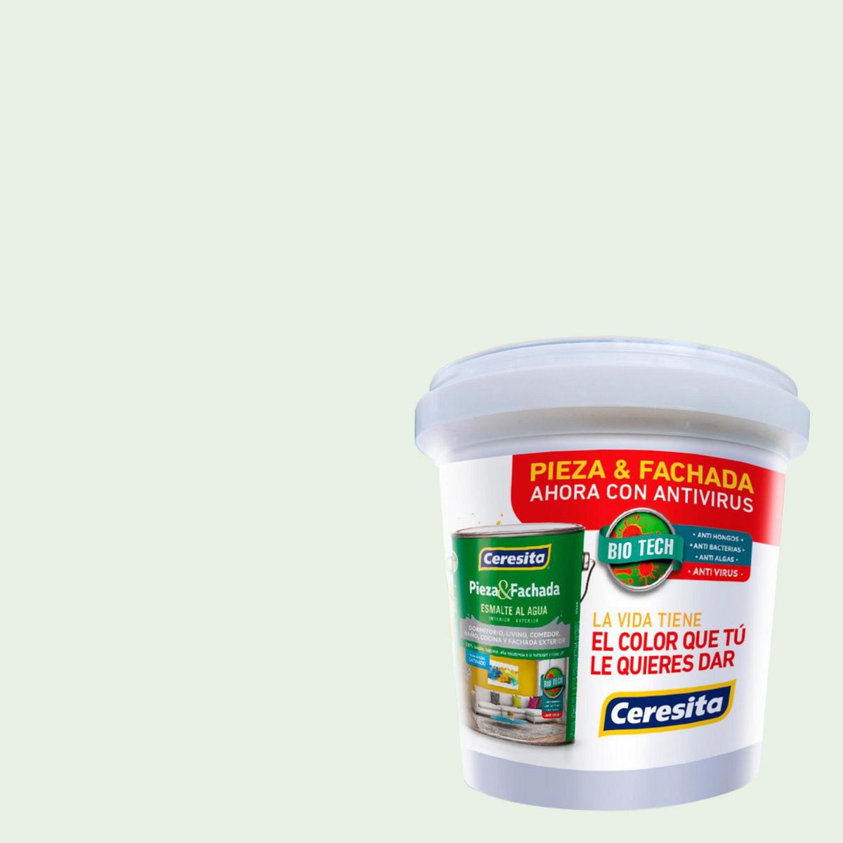 CERESITA - Muestra Color 0.1 l Satinado Verde Aurora Splendor