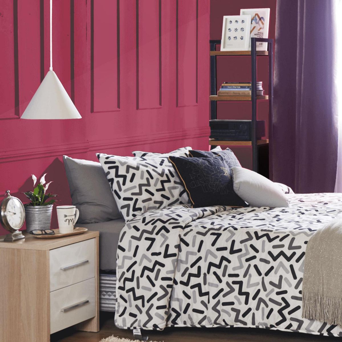 CERESITA - Muestra Color 0.1 l Satinado Rojo Brilliant Pink