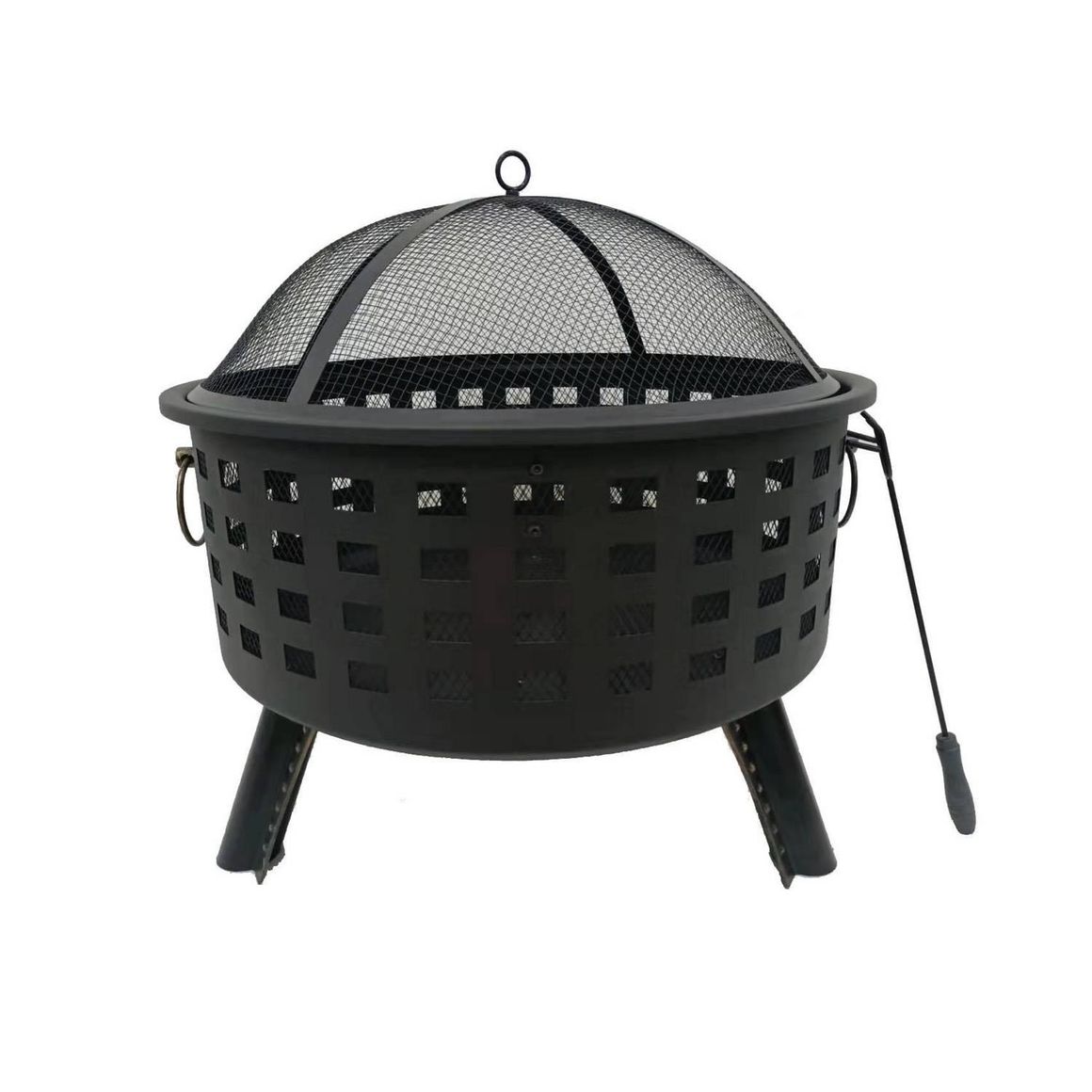Brasero Circular en exterior