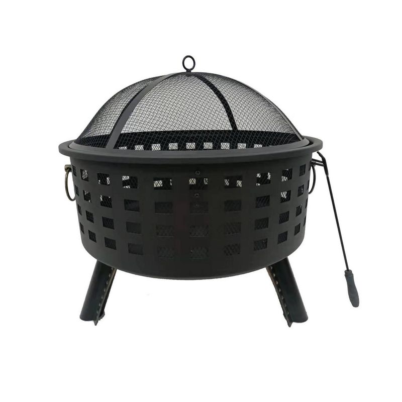 PK HOME - Brasero Circular Metal