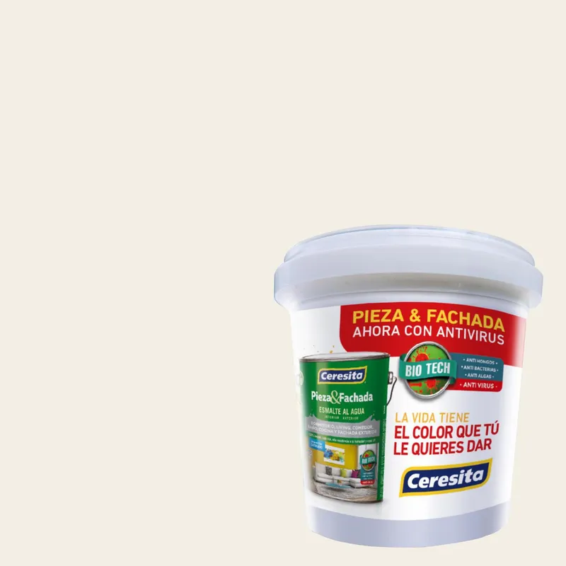 CERESITA - Muestra Color Satinado 100 ml Amarillo Weaverbird