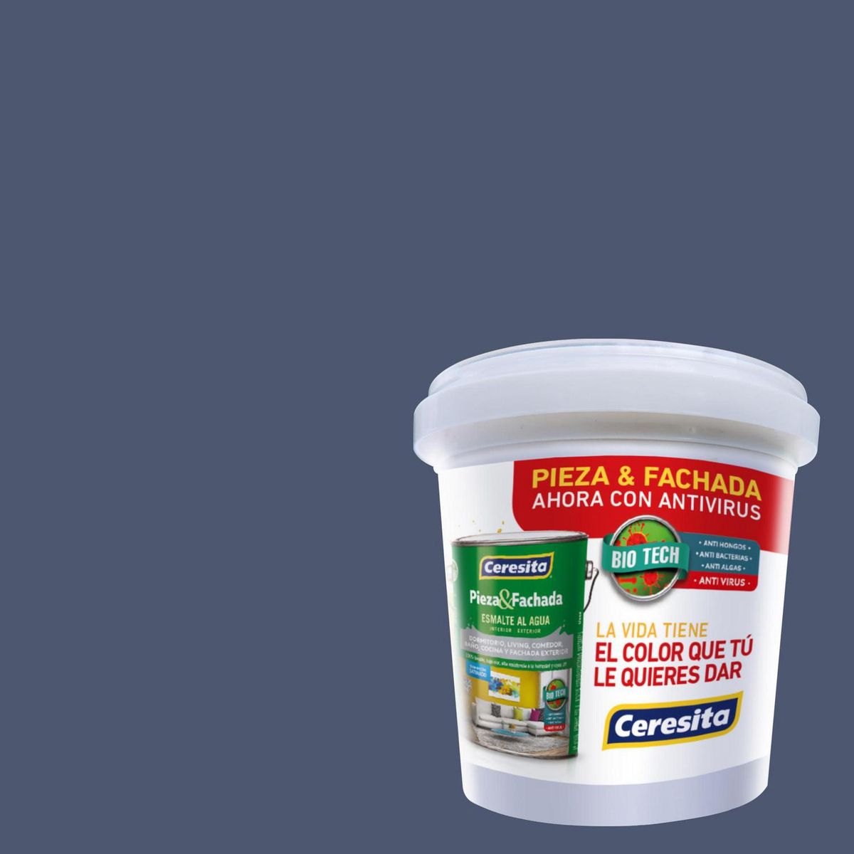 CERESITA - Muestra Color Satinado 100 ml Azul Night Navy