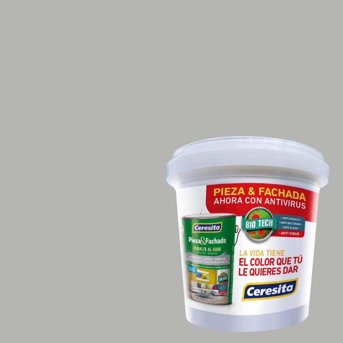 CERESITA - Muestra Color 0.1 l Satinado Gris Stonewall