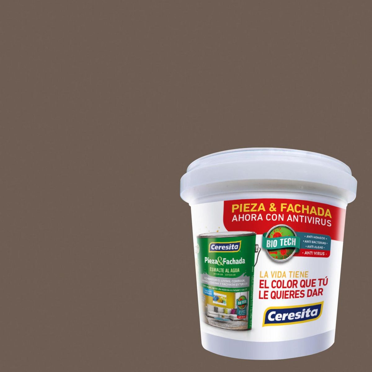 CERESITA - Muestra Color Satinado 100 ml Beige Timber Trail 