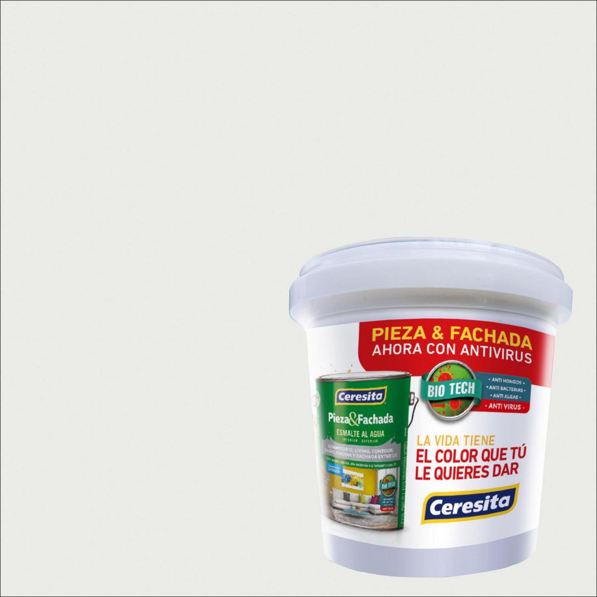 CERESITA - Muestra Color 0.1 l Satinado Beige Creative White