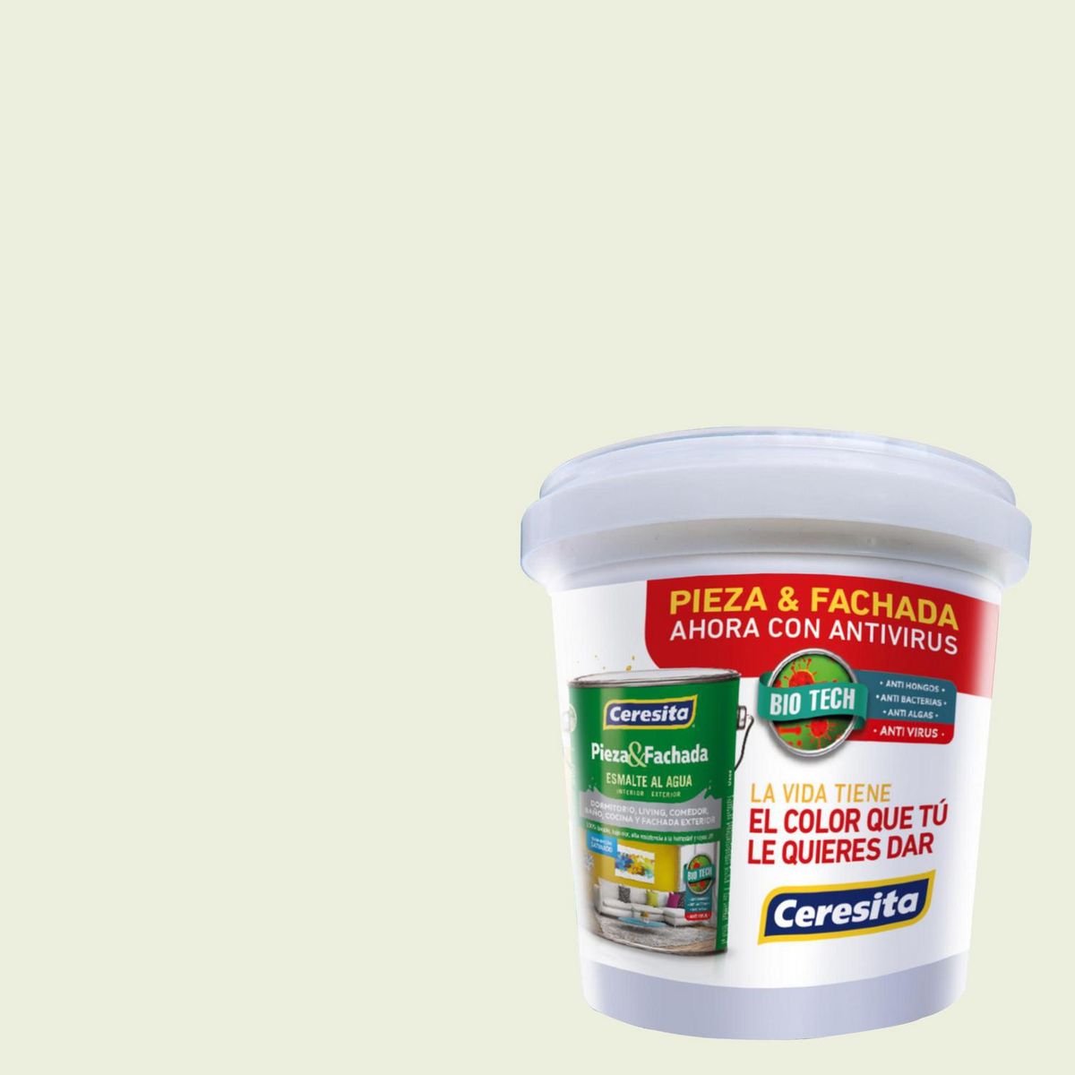 CERESITA - Muestra Color 0.1 l Satinado Amarillo Misted Pollen