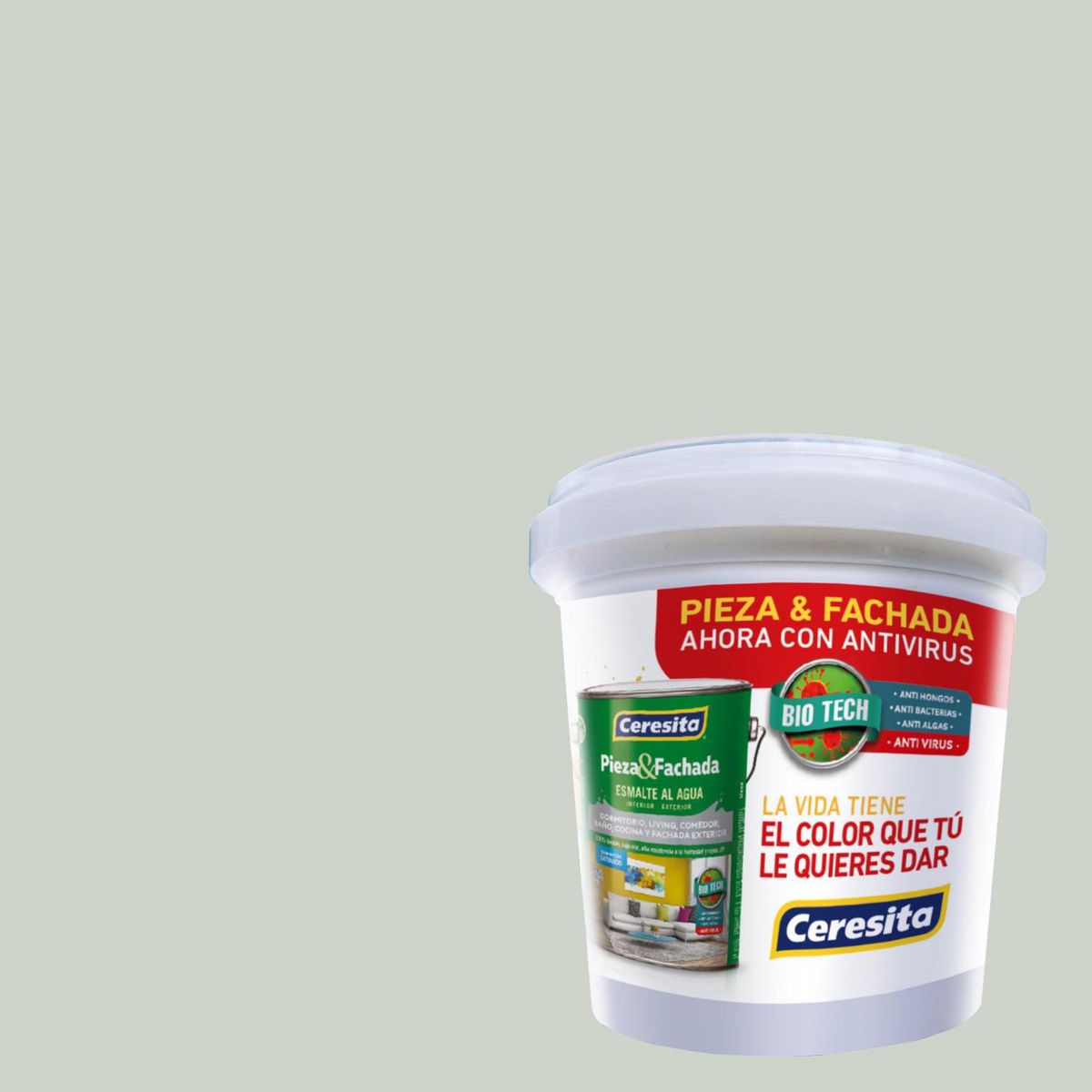 CERESITA - Muestra Color Satinado 100 ml Verde Silver Sage 