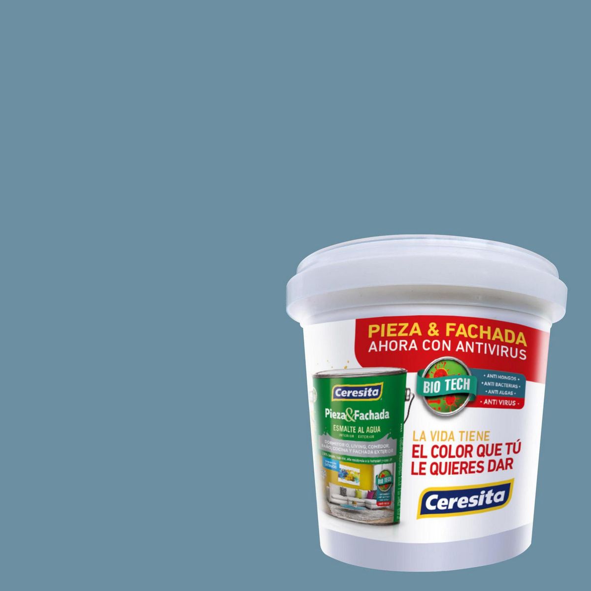 CERESITA - Muestra Color 0.1 l Satinado Azul Ocean Depths