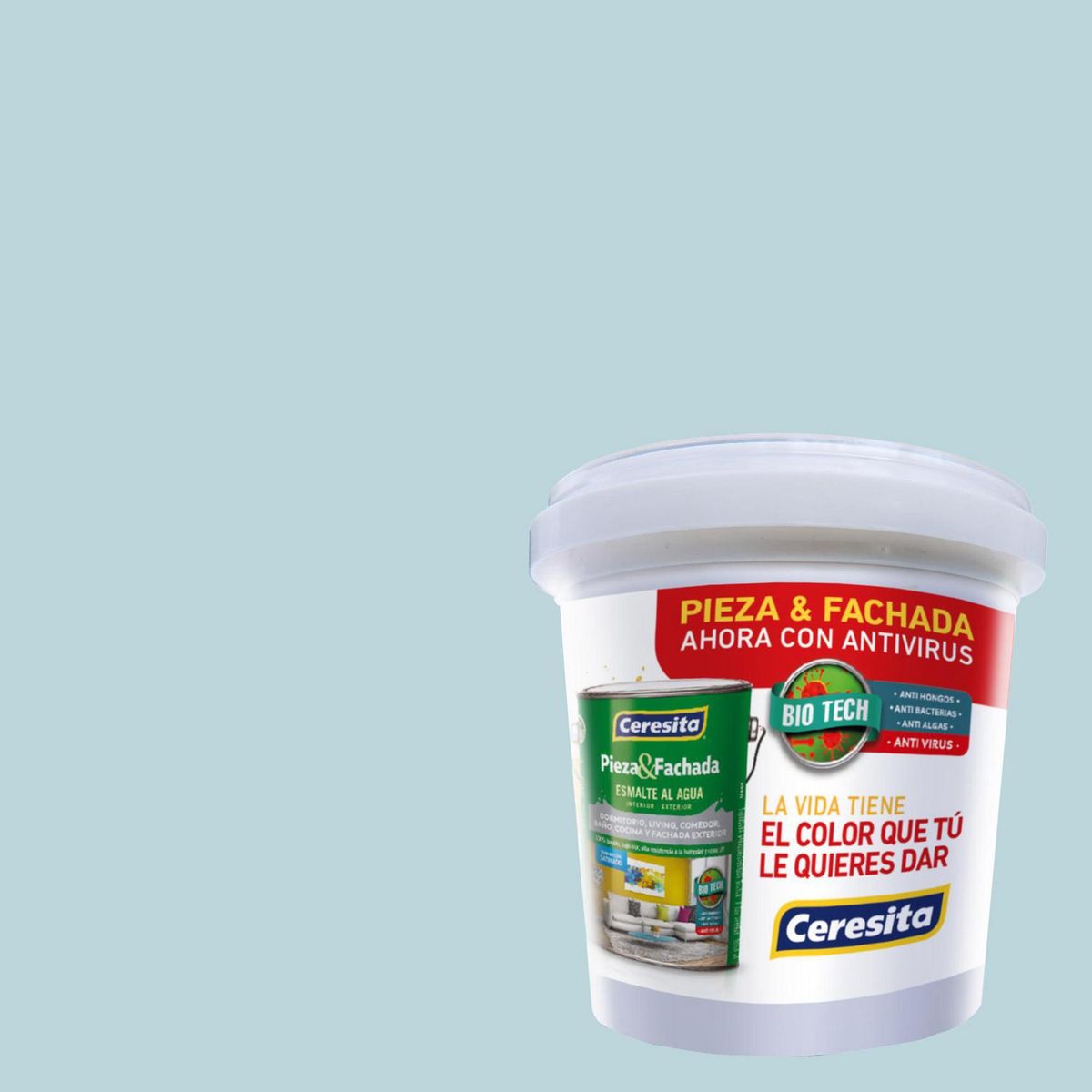 CERESITA - Muestra Color Satinado 100 ml Azul West Keys 