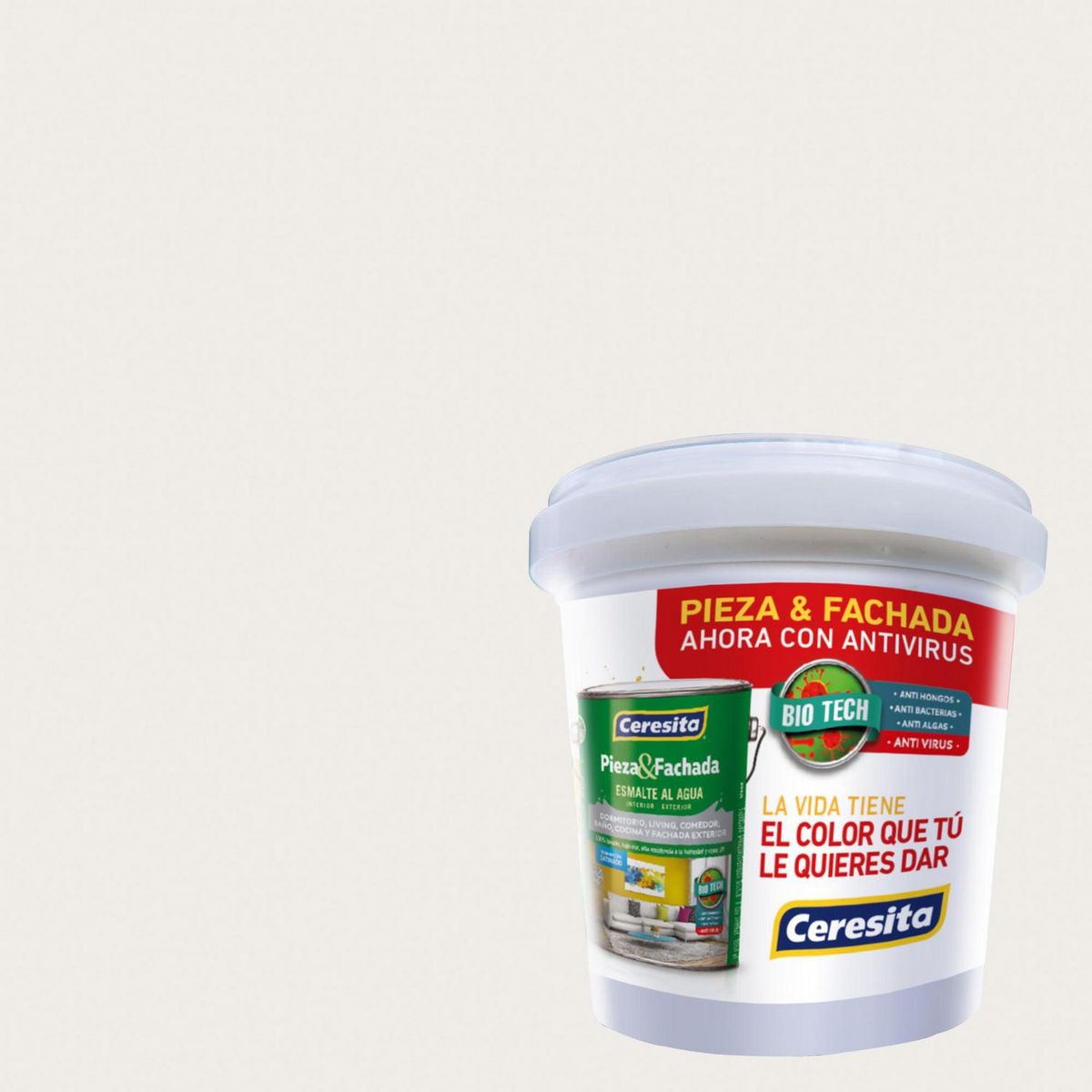 CERESITA - Muestra Color Satinado 100 ml Amarillo Powdering Snow 