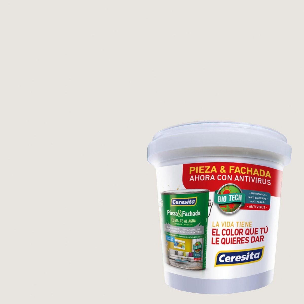 CERESITA - Muestra Color Satinado 100 ml Beige Discovery 