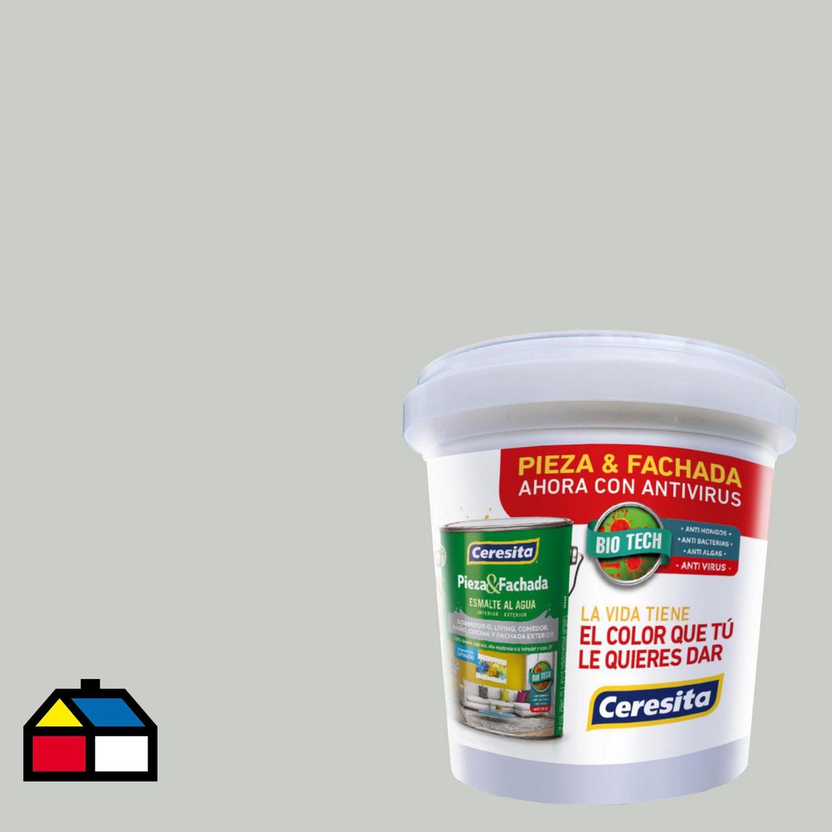 CERESITA - Muestra Color 0.1 l Satinado Gris Green Granule