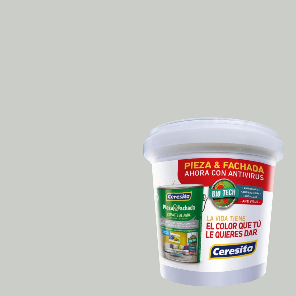 CERESITA - Muestra Color 0.1 l Satinado Gris Green Granule