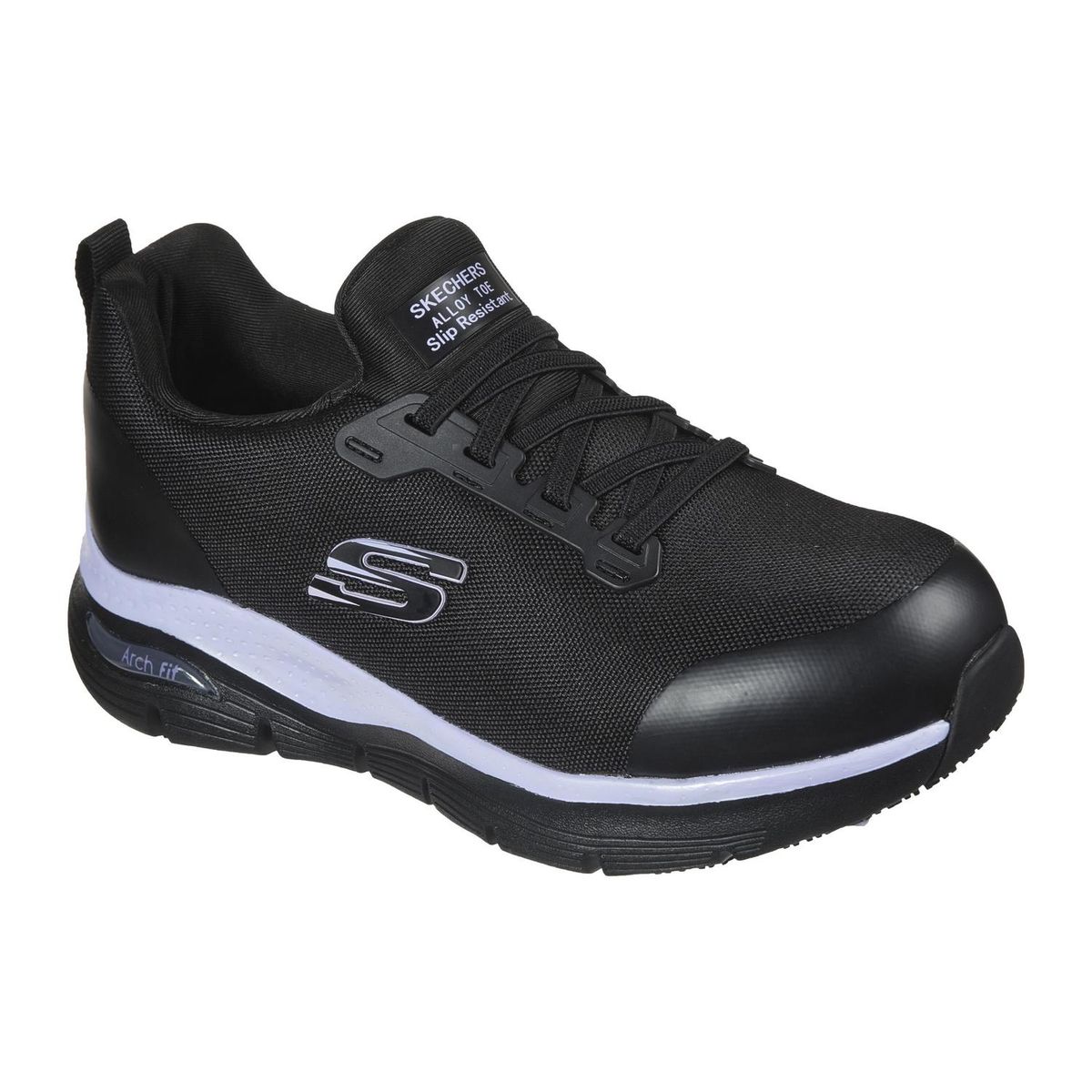 SKECHERS WORK - Zapato de Trabajo Mujer Evzan