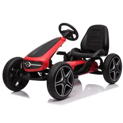 KIDSCOOL - Go kart Licencia Mercedes Benz Rojo Desde 3 meses