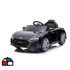 KIDSCOOL - Auto Spyder negro R8 A300 bateria 12V
