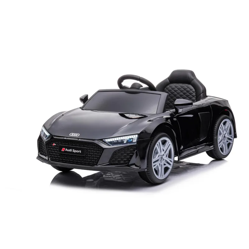 KIDSCOOL - Auto Spyder negro R8 A300 bateria 12V