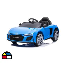 KIDSCOOL - Auto Spyder azul R8 A300 bateria 12V