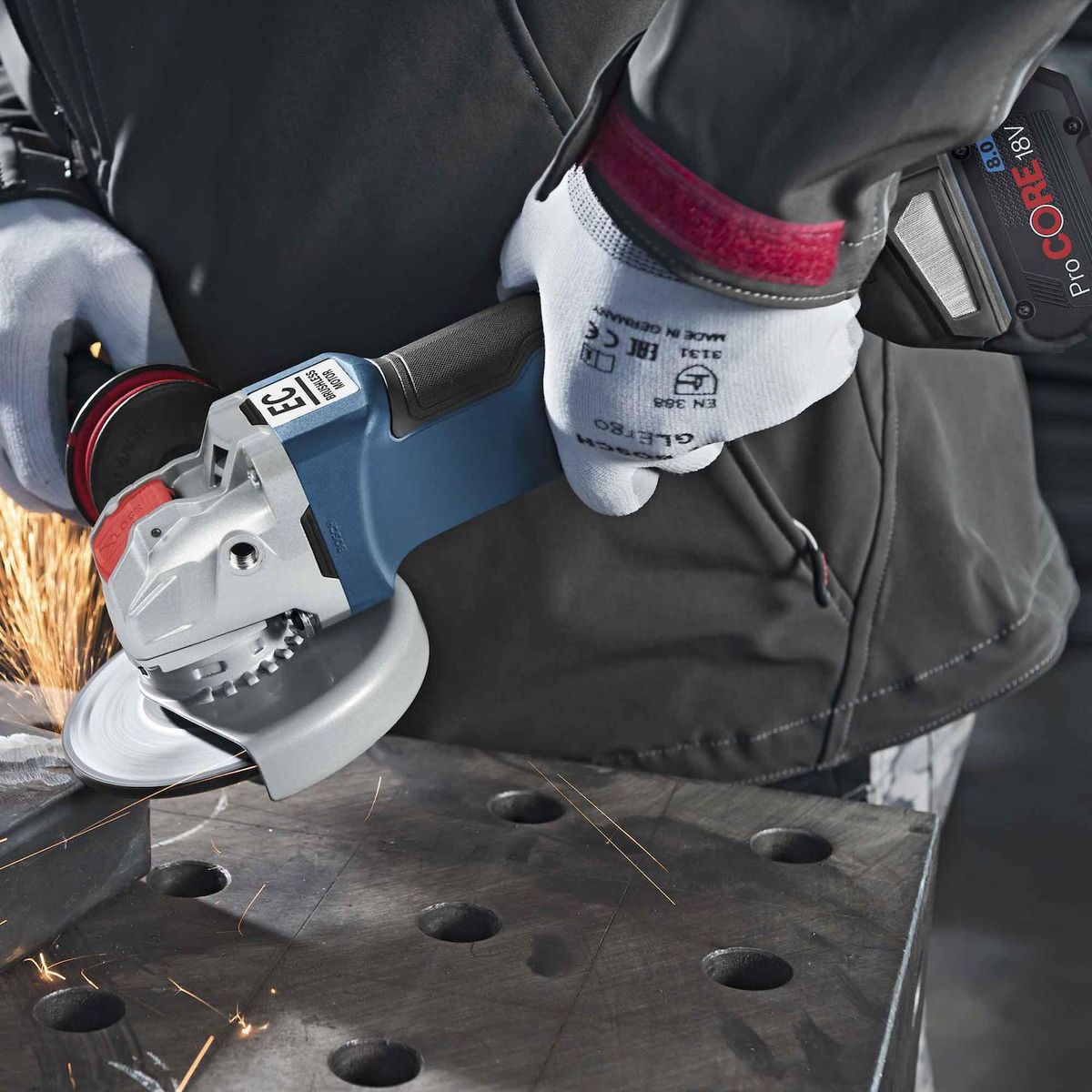 BOSCH - Esmeril angular inalámbrico 5" 18V sin batería