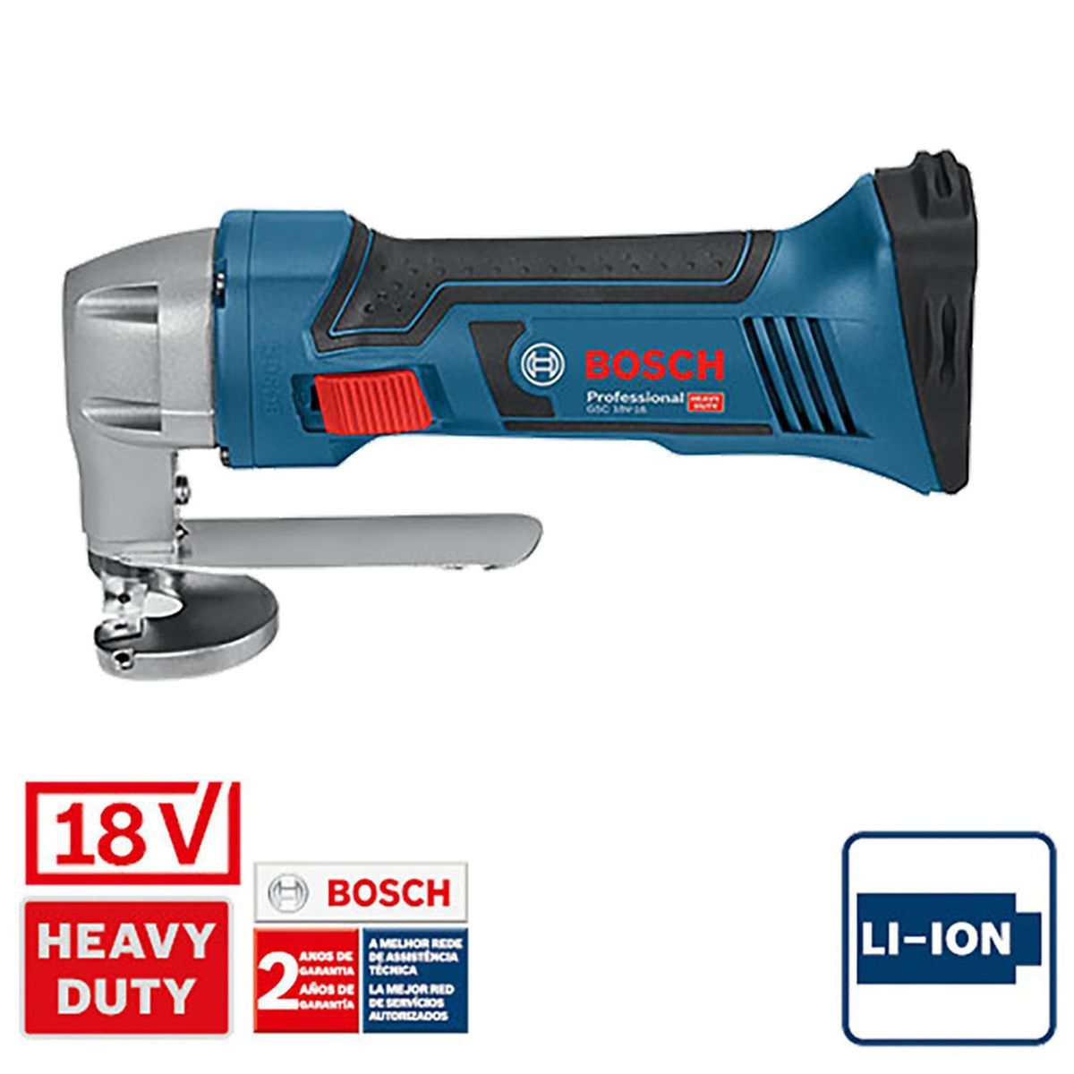 BOSCH - Cizalla Inalámbrica 18V Sin Batería