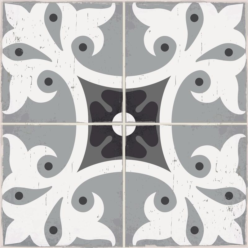 VALDECO - Baldosas autoadhesivas 33x33 provenza para piso y muro 6 unidades