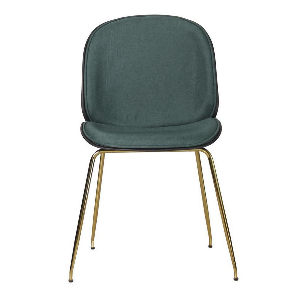 VEKKAHOME - Silla Blomb Blanco/gris 86x54x46 cm