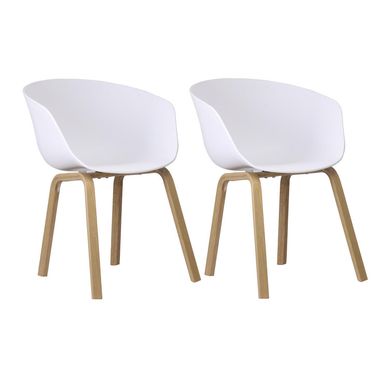 Silla Blanco 75x44x43 cm Zagati