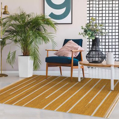 Alfombra Kelim Colors 160X230 27309 Gold