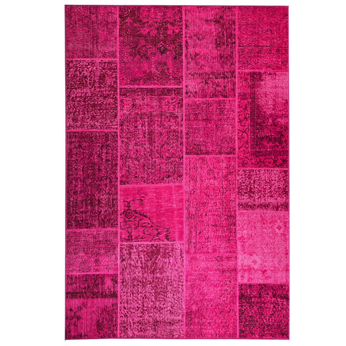 DIB - Alfombra Grande Vintage Reversible Option 1-2 230x330 cm Algodón Multicolores