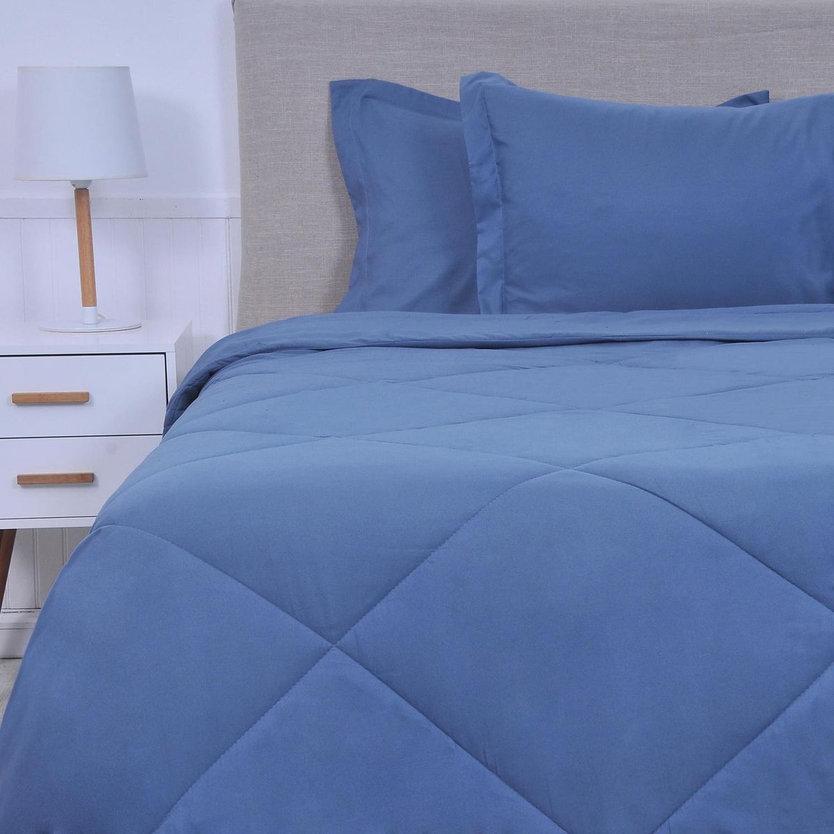 MASHINI - Plumón 2 plazas 817183 Azul 