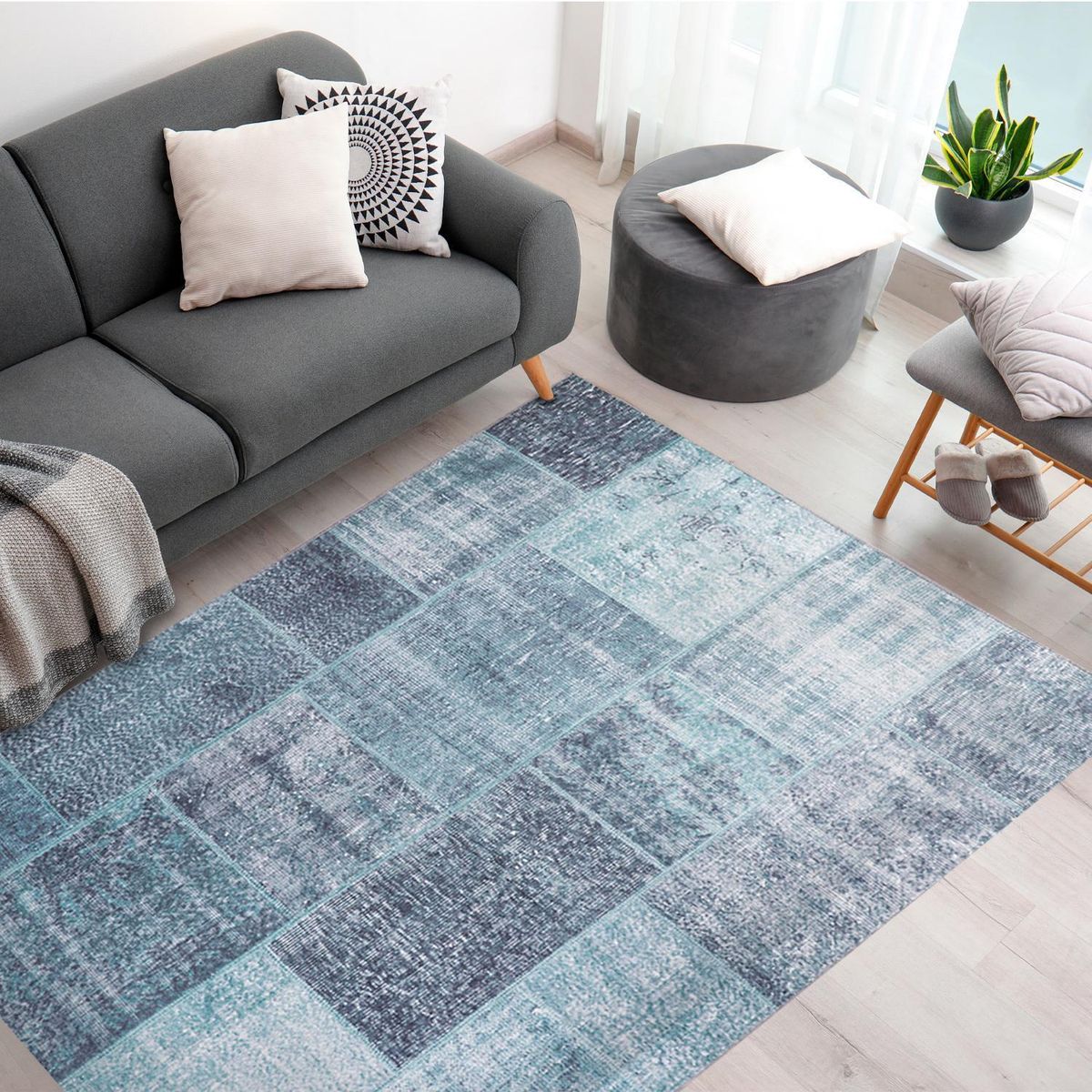 DIB - Alfombra Vintage Reversible 155X230 Option 2-4