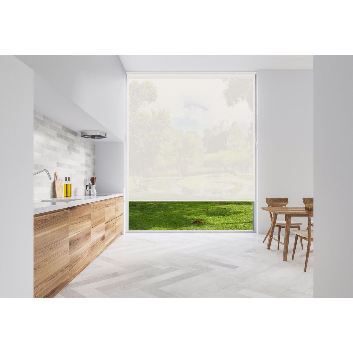 VIEWTEX - Roller screen vtx 1% blanco/lino 220x250 cm