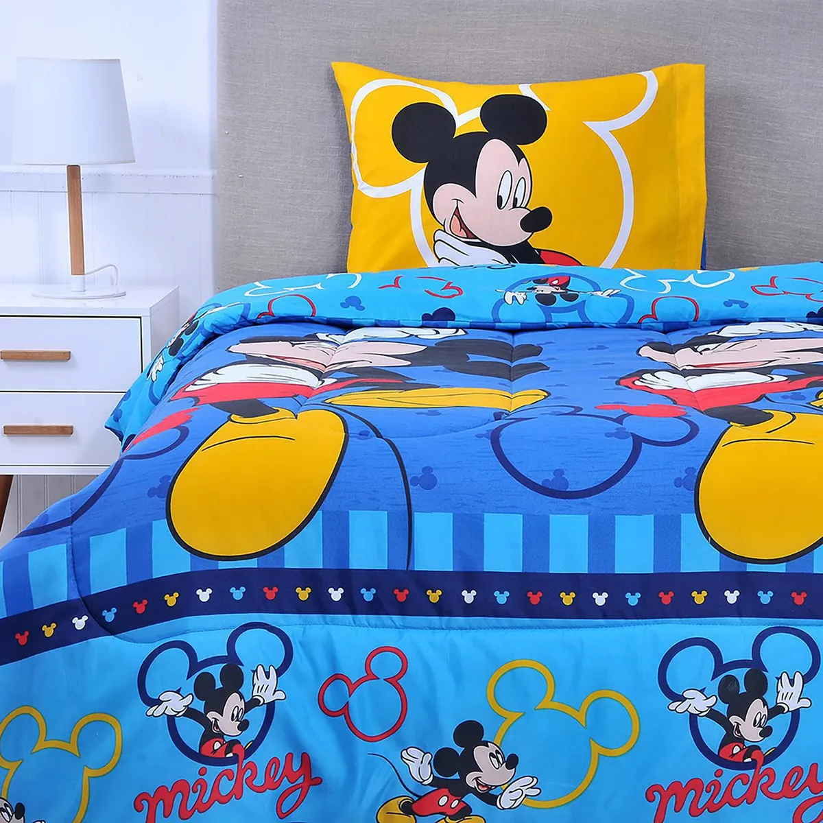 DISNEY - Plumón 1.5 plazas Mickey Multicolor 