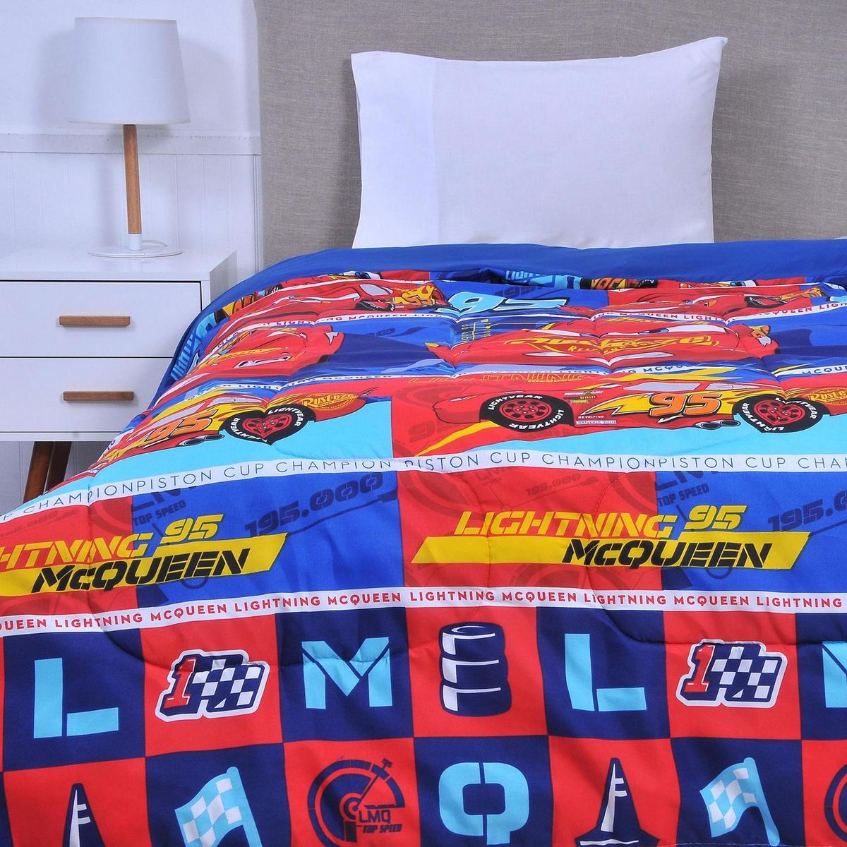 DISNEY - Plumón 1.5 plazas Disney- Cars Legend Multicolor 