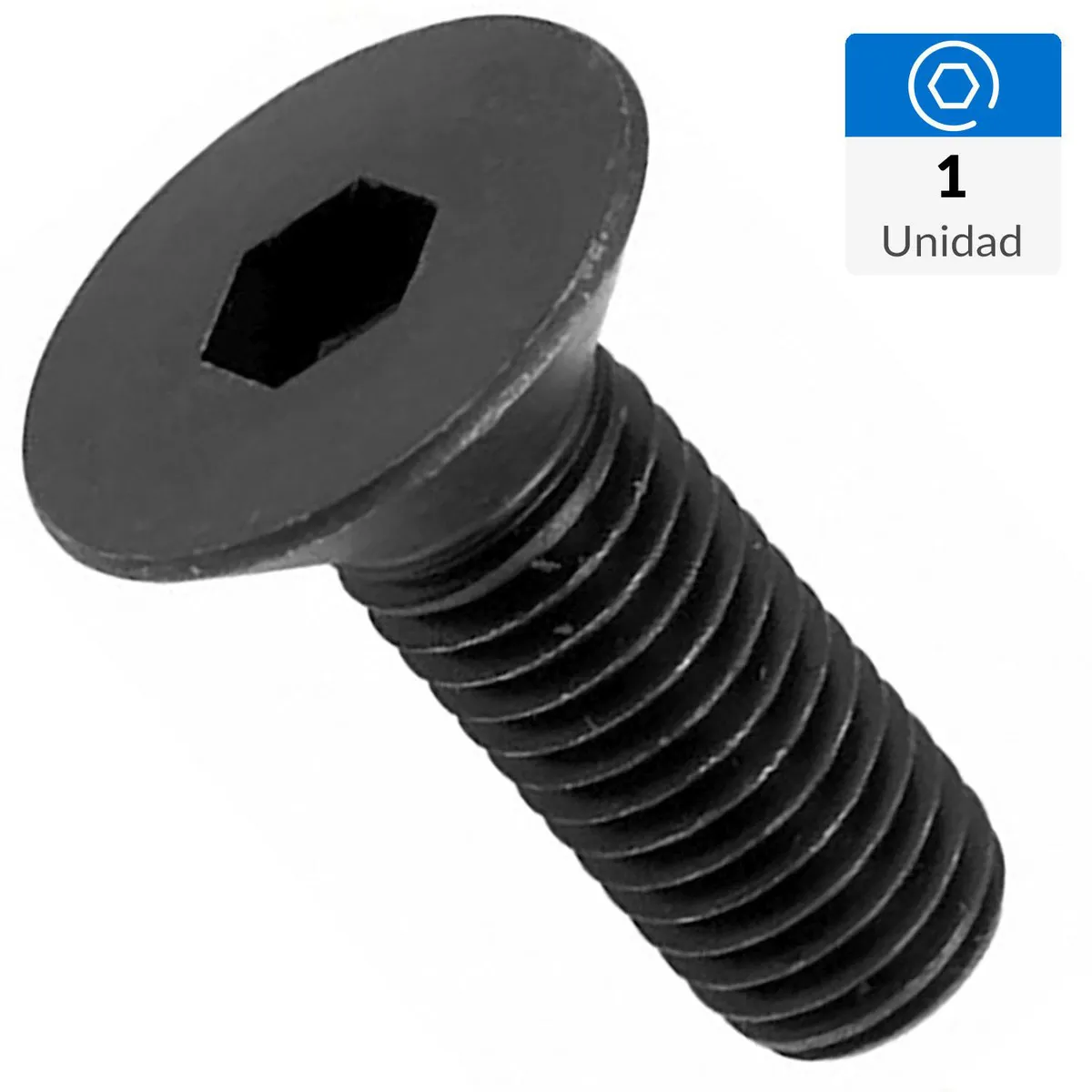 MAMUT - Perno parker cabeza plana M10-1.50x20 mm pavonado 1 unid