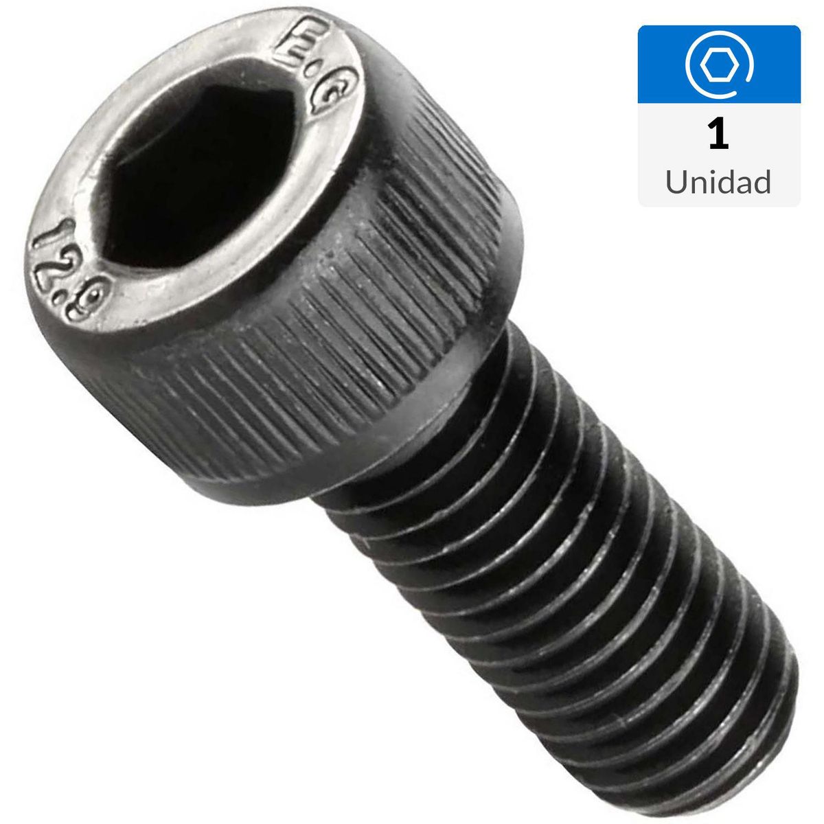 MAMUT - Perno parker métrico M12-1.75x40 mm pavonado 1 unid