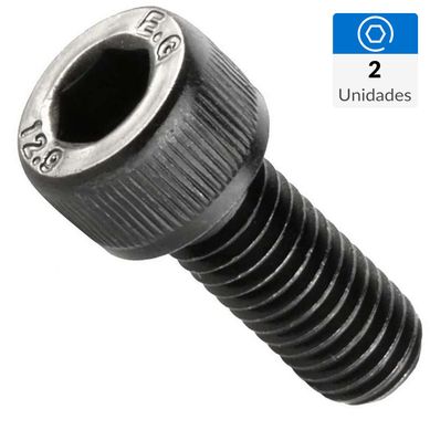 Perno parker mtrico M4-0.7x20 mm pavonado 2 unid