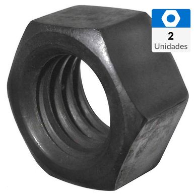 Tuerca hexagonal g8.unc 5/16-18 pavonado 2 unid