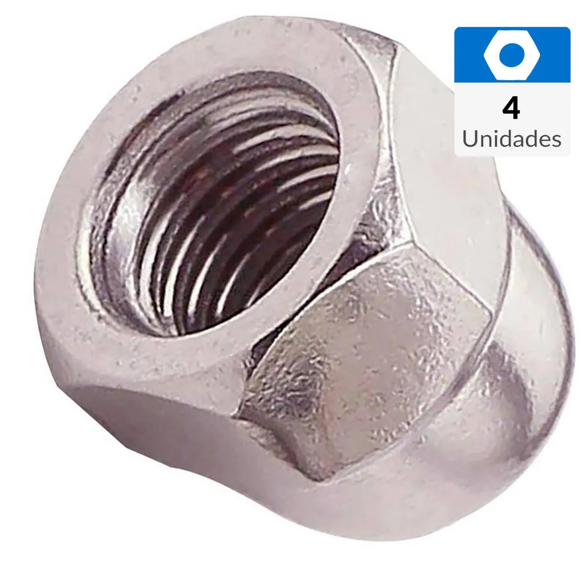 MAMUT - Tuerca gorro unc 5/32 niquelada 4 unid