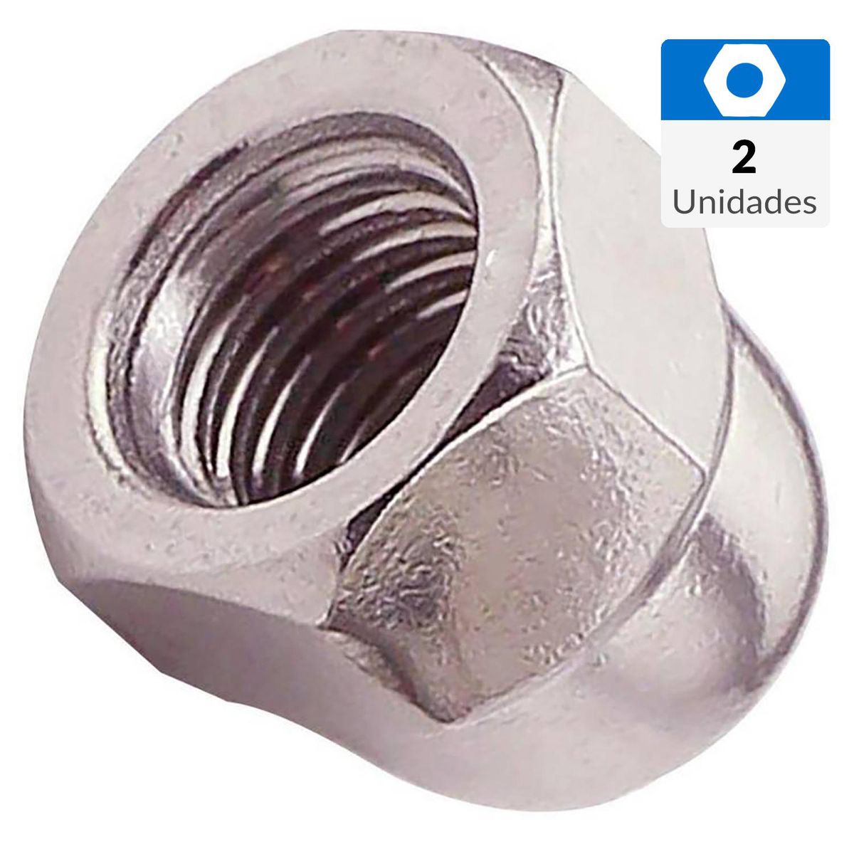 MAMUT - Tuerca gorro unc 5/16 niquelada 2 unid
