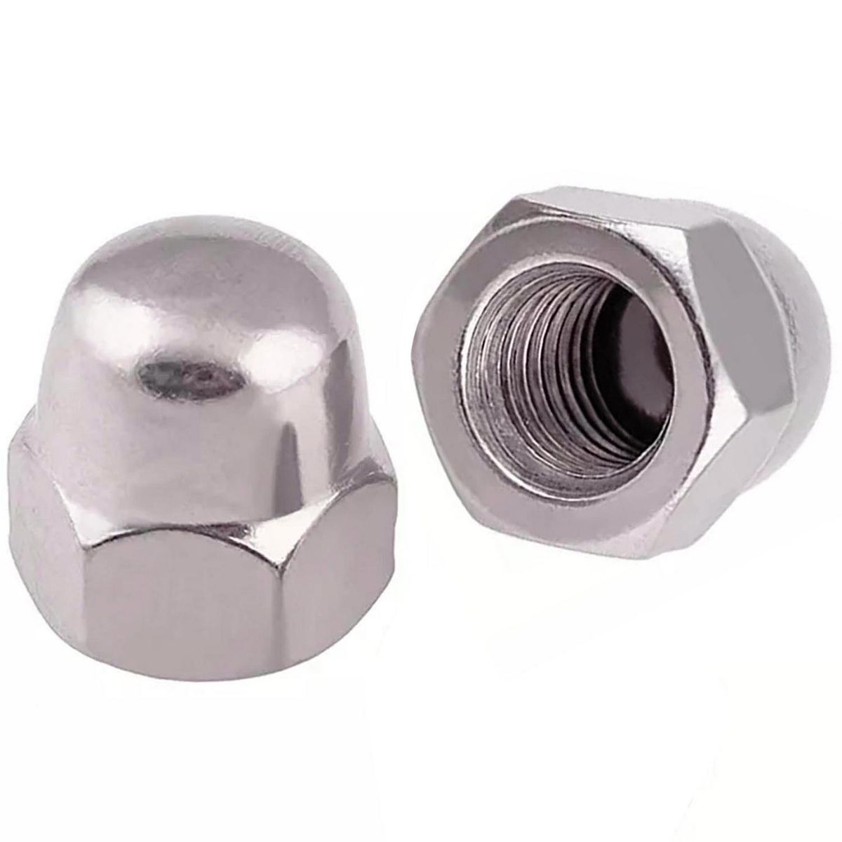 MAMUT - Tuerca gorro unc 5/16 niquelada 2 unid