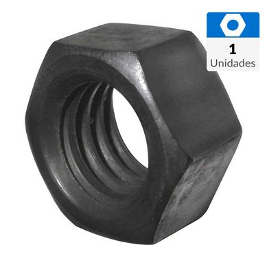 Tuerca hexagonal g8.unc 1/2-13 pavonado 1 unid