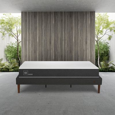 Imagen 2 del producto Cama King Europea Curve New Ortopedic Gris