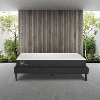 Imagen 2 del producto Cama 2 plazas Europea Curve New Ortopedic Gris