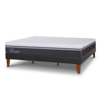 Cama Super king Europea Curve Ortopedic Gris