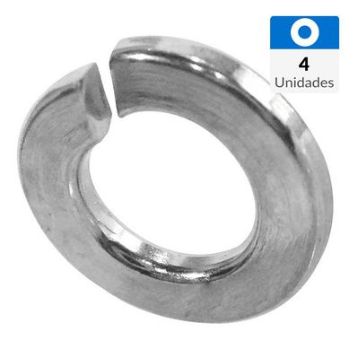 Golilla presin mtrica M3 zincada 4 unid