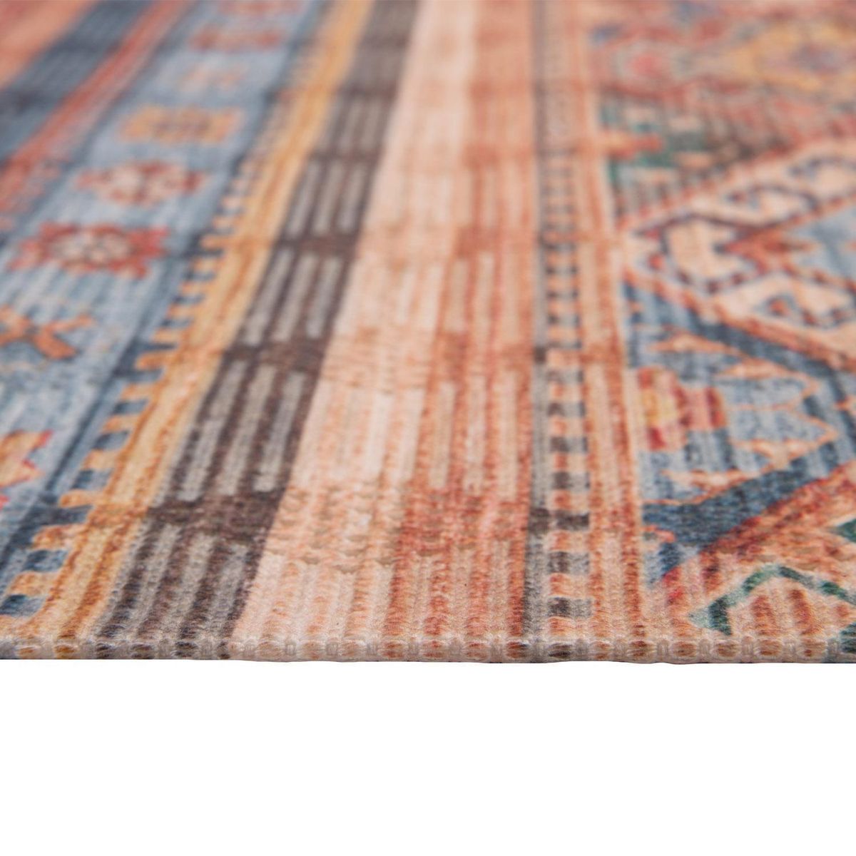 DIB - Alfombra Kelim 160x230 cm Poliéster Multicolor